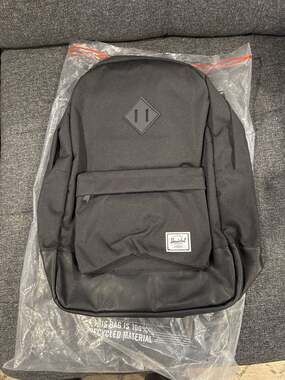 Herschel Supply Co. Heritage Backpack 15 inch Laptop Sleeve Black